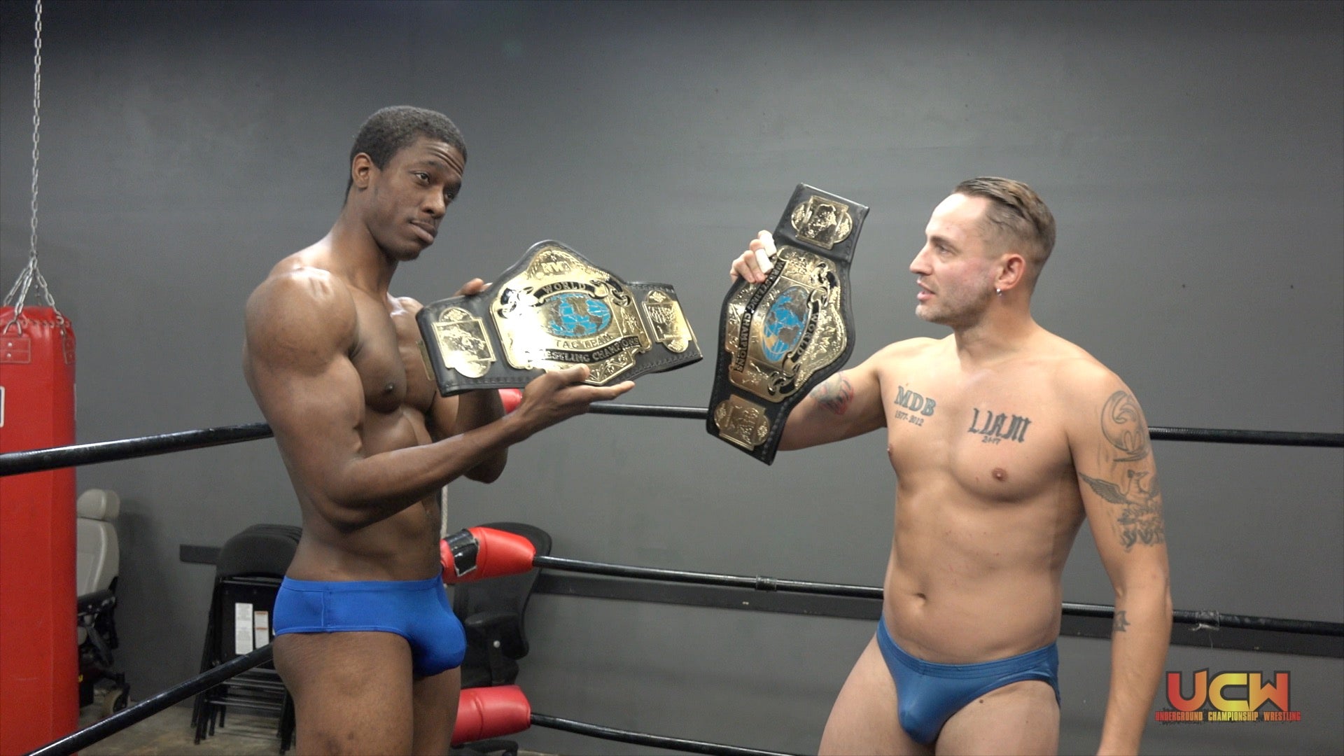 MATCH 875: TAG TEAM KAL CONNERS & ANTON ALVAREZ VS. DERRICK COLE & TYSON THE HAMMER 30MIN.